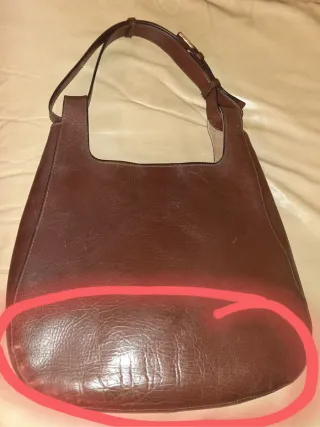 Borsa a spalla The Bridge marrone