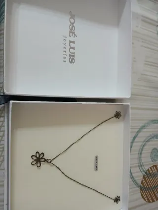 Colgante y pendientes plata JOSE LUIS