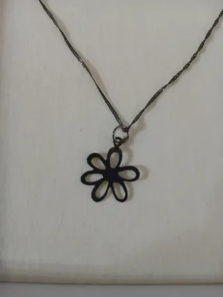 Colgante y pendientes plata JOSE LUIS