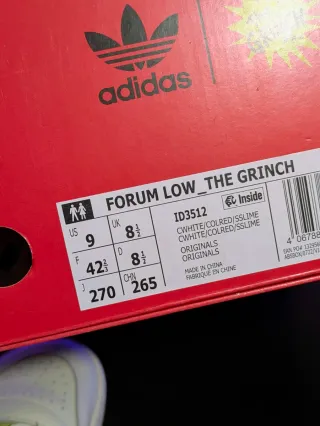 Adidas Forum Low The Grinch 2023