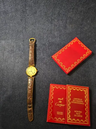 Cartier Vermeil de Must