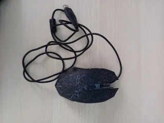 Ratón gaming con luces