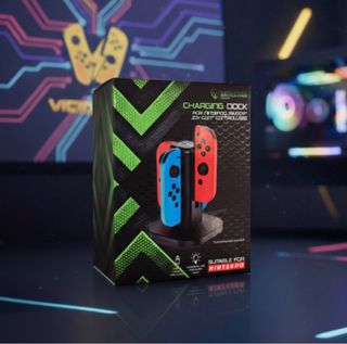 Cargador 4 Joy-Con BATTLETRON para Nintendo Switch