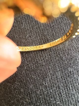 Anillo Pandora Corazón Dorado