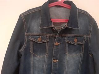 Chaqueta tejana azul Talla S