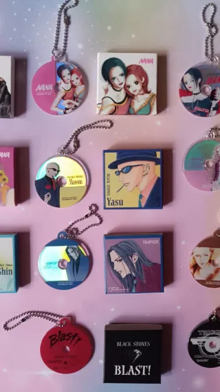 Nana Gashapon Mini CD Set completo 14 pezzi