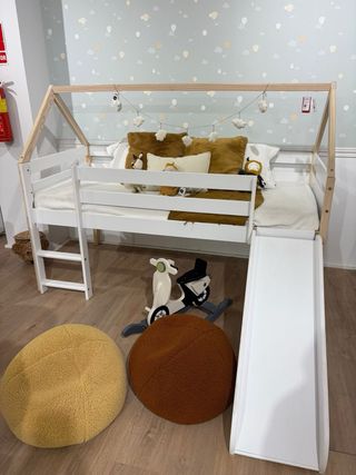 Cama infantil con tobogán Banak