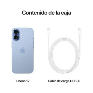 APPLE iPhone 17 256GB Azul Neblina
