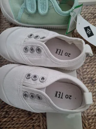 Zapatillas lona bebé