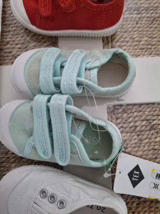 Zapatillas lona bebé