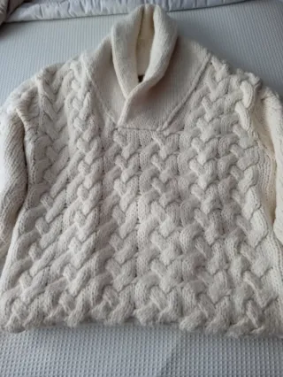 Zara Man Jersey Blanco