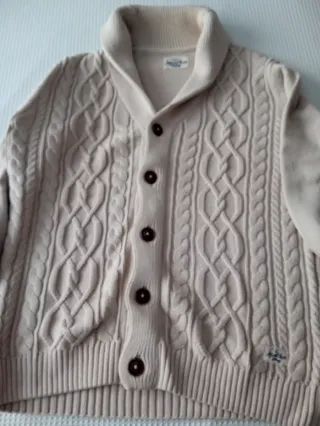 Zara Man Jersey Blanco