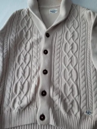 Zara Man Jersey Blanco