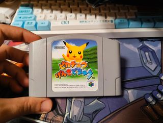 Cartuccia di gioco Pikachu Genki Dechu per N64