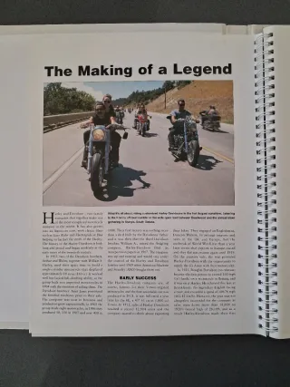 Gatefold Book of Harley - Davidson