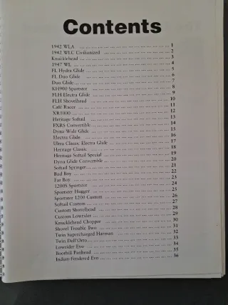 Gatefold Book of Harley - Davidson