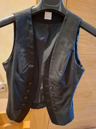 Conjunto Chaleco y Camiseta Lentejuelas