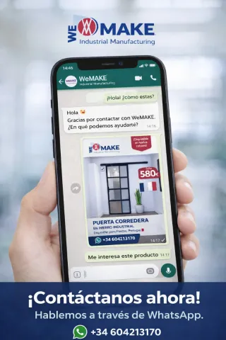 Puerta corredera cristalera