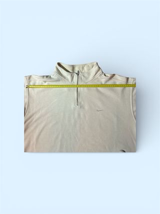 Felpa Nike Vintage 1/4 zip beige XL