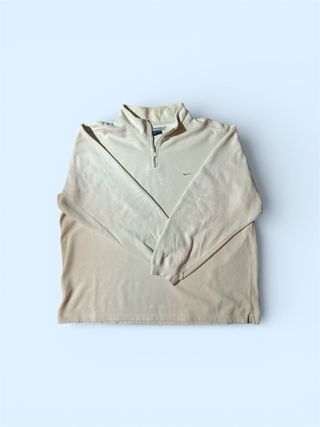 Felpa Nike Vintage 1/4 zip beige XL