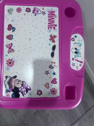 Escritorio Infantil Minnie Mouse Rosa