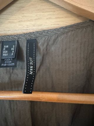 Camiseta verde oliva talla S