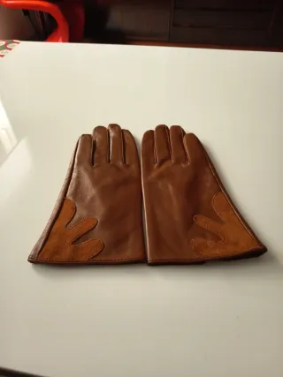 Guantes de piel señora
