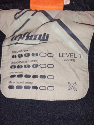 Chaqueta Oxbow Beige level 1