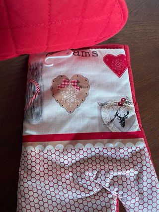 Set guanto forno e presina Oregon Twill