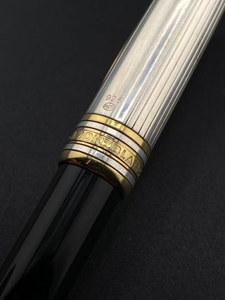 Bolígrafo Montblanc Duode Plata y Resina