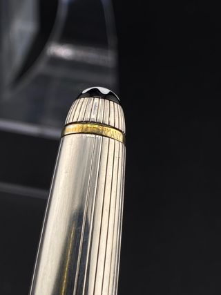 Bolígrafo Montblanc Duode Plata y Resina