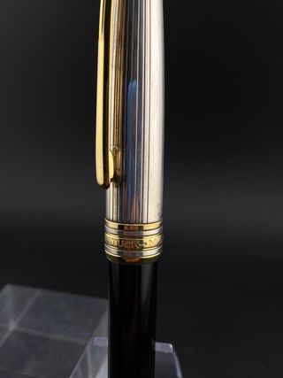 Bolígrafo Montblanc Duode Plata y Resina