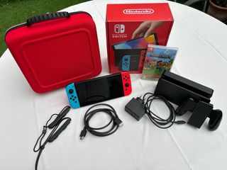 Nintendo Switch OLED + Minecraft + Accessori
