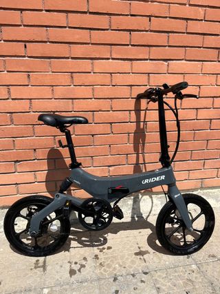 Bicicleta Eléctrica Plegable Iwat Bike Gris
