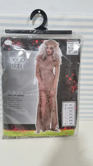 Disfraz Novia Zombi Talla M