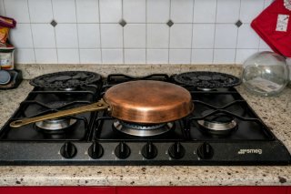 Padella RameStagnato  Vintage Rara