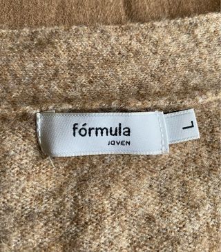 Cárdigan Fórmula Joven Lana