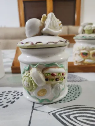 Set 3 Tarros Cocina Madera