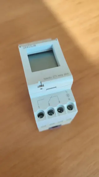 Interruptor horario Grasslin Talento 371 easy plus