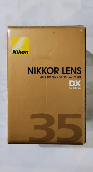 Lente Nikon AF-S NIKKOR 35mm 1:1.8G