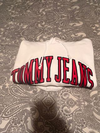 Sudadera Tommy Jeans Blanca