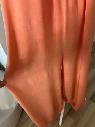 Mono lencero melocotón mujer