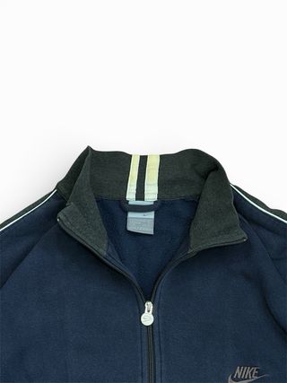 Casaco Nike Vintage Azul e Cinza Tamanho XL