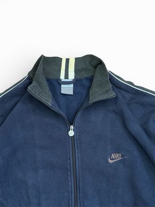 Casaco Nike Vintage Azul e Cinza Tamanho XL