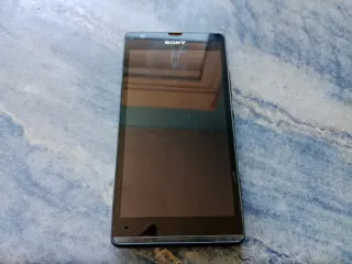 Teléfono Sony Negro