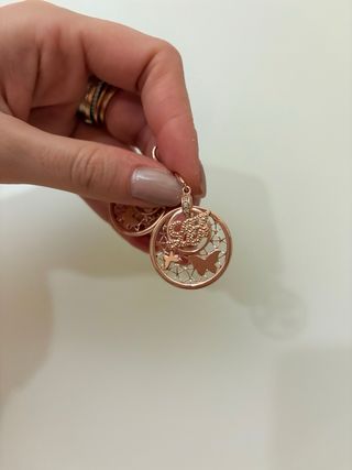 Orecchini Liu Jo dorati con farfalle