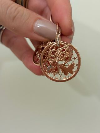 Orecchini Liu Jo dorati con farfalle