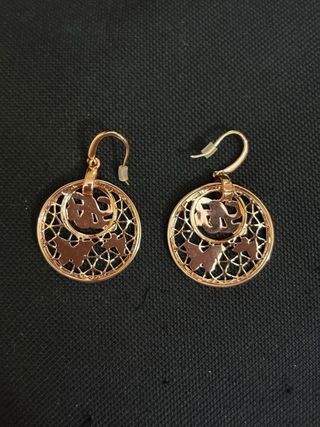 Orecchini Liu Jo dorati con farfalle