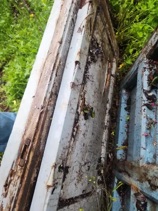 Puertas antiguas casa vieja para restaurar