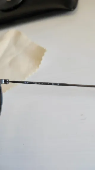 Gafas Ray Ban Round Metal Grises/Plata originales